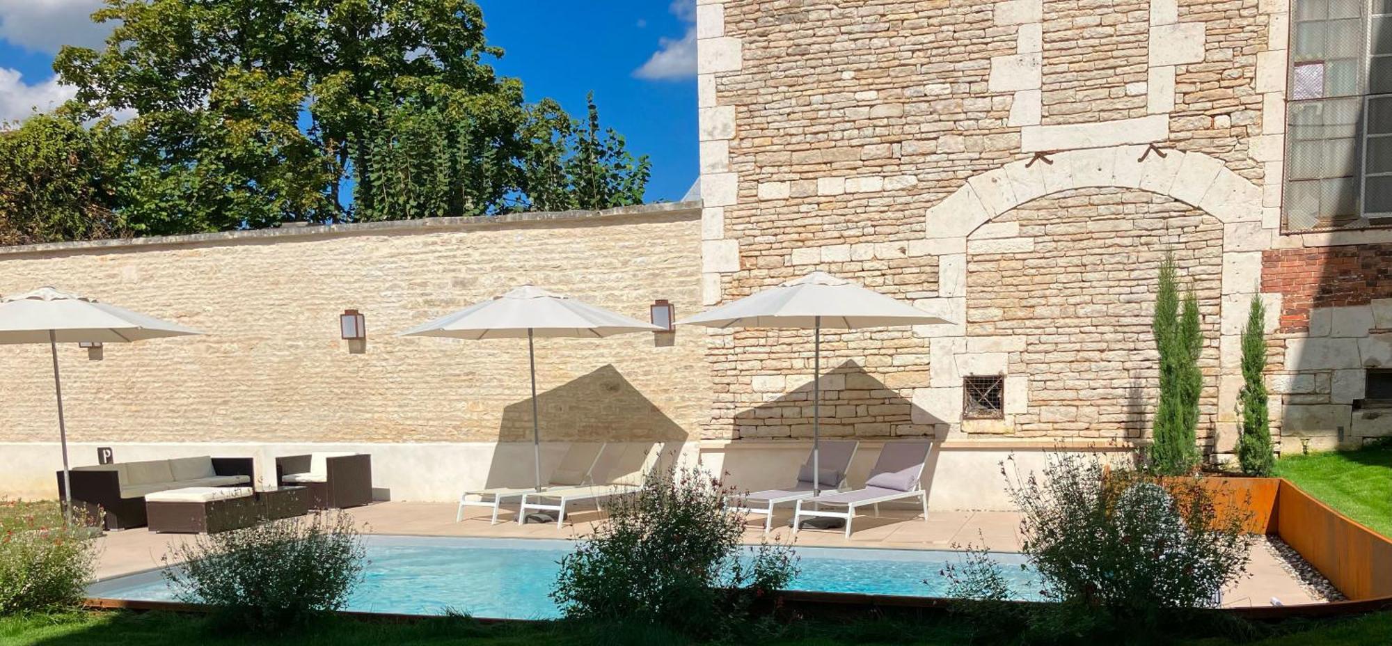 La Villa Lombardi En Champagne, Avec Piscine Privee Et Jacuzzi Les Riceys Ngoại thất bức ảnh