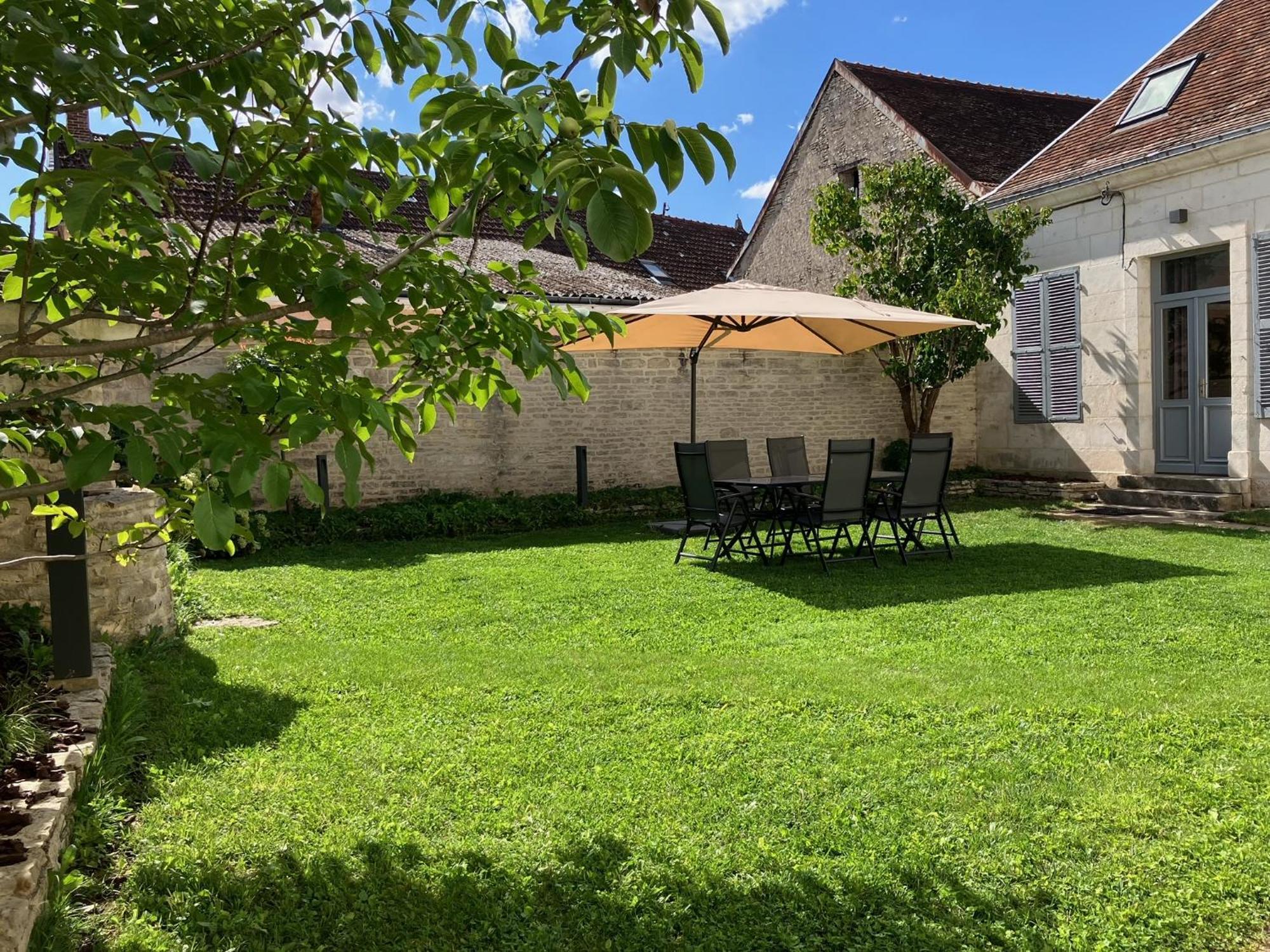 La Villa Lombardi En Champagne, Avec Piscine Privee Et Jacuzzi Les Riceys Ngoại thất bức ảnh